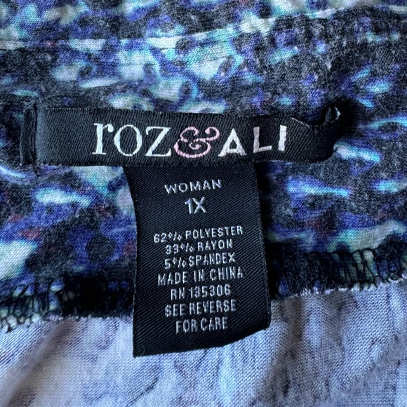 Roz & Ali Maxi Skirt | Size 1X - Picture 2 of 4